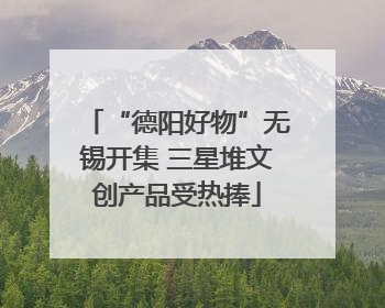 “德阳好物”无锡开集 三星堆文创产品受热捧