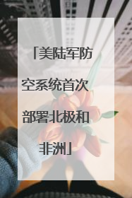 美陆军防空系统首次部署北极和非洲