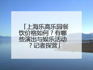 上海乐高乐园餐饮价格如何？有哪些演出与娱乐活动？记者探营