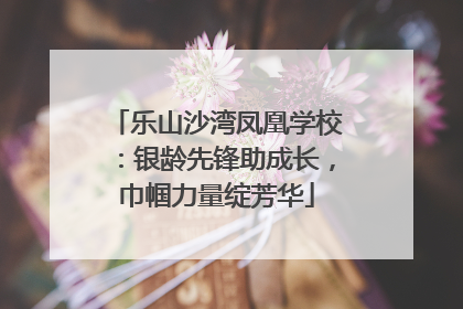 乐山沙湾凤凰学校：银龄先锋助成长，巾帼力量绽芳华