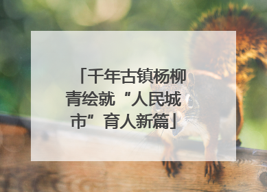 千年古镇杨柳青绘就“人民城市”育人新篇