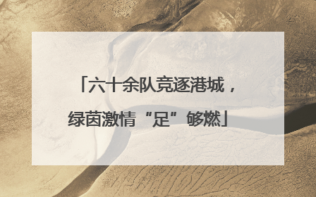 六十余队竞逐港城，绿茵激情“足”够燃