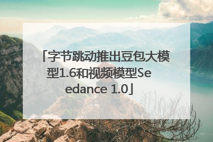 字节跳动推出豆包大模型1.6和视频模型Seedance 1.0