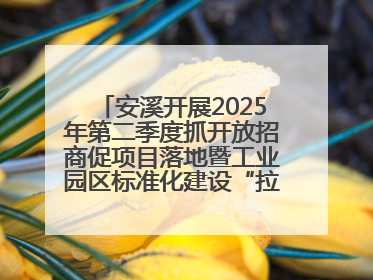 安溪开展2025年第二季度抓开放招商促项目落地暨工业园区标准化建设“拉练”活动