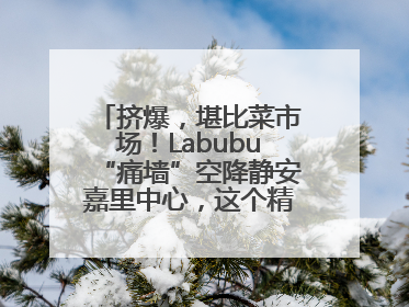 挤爆，堪比菜市场！Labubu“痛墙”空降静安嘉里中心，这个精灵还要“突袭”便利店？