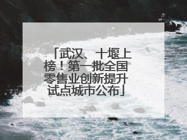 武汉、十堰上榜！第一批全国零售业创新提升试点城市公布