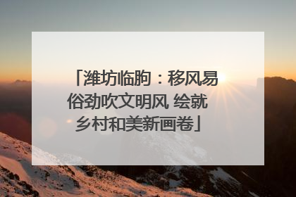 潍坊临朐：移风易俗劲吹文明风 绘就乡村和美新画卷