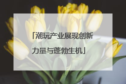 潮玩产业展现创新力量与蓬勃生机