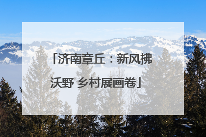济南章丘：新风拂沃野 乡村展画卷