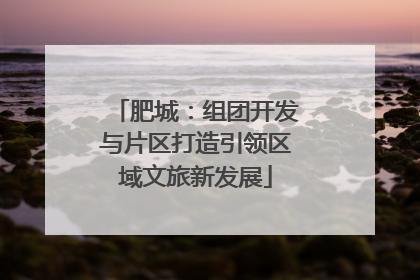 肥城：组团开发与片区打造引领区域文旅新发展