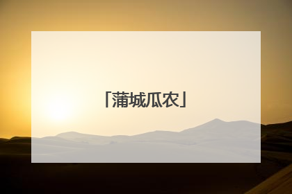 蒲城瓜农