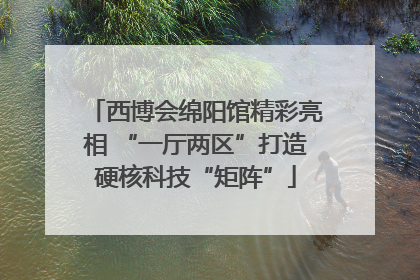 西博会绵阳馆精彩亮相 “一厅两区”打造硬核科技“矩阵”