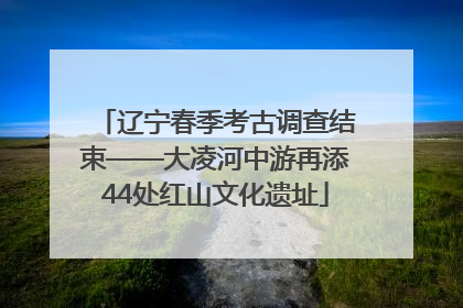 辽宁春季考古调查结束——大凌河中游再添44处红山文化遗址