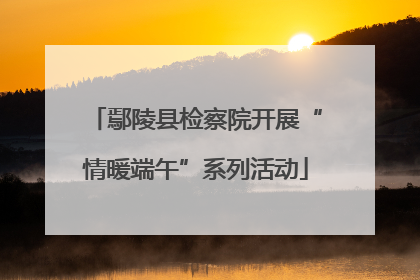 鄢陵县检察院开展“情暖端午”系列活动