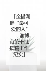 金措湖畔“最可爱的人”——淄博市第十批援藏工作纪实