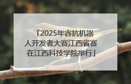 2025年睿抗机器人开发者大赛江西省赛在江西科技学院举行